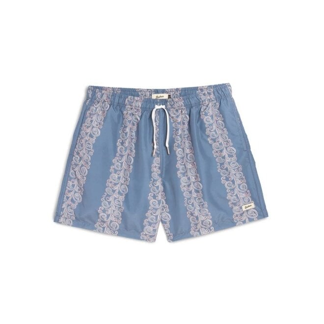 Coral Fiesta Swim Trunk in Blue
