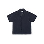 Cetacean Mesh Traveler Shirt in Navy