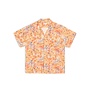 Macaw Jungle Camp Shirt in Red