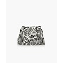 Aerosol Swim Shorts in White/Black