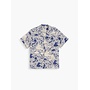 Rogue Linen Cuba Shirt in Blue/White