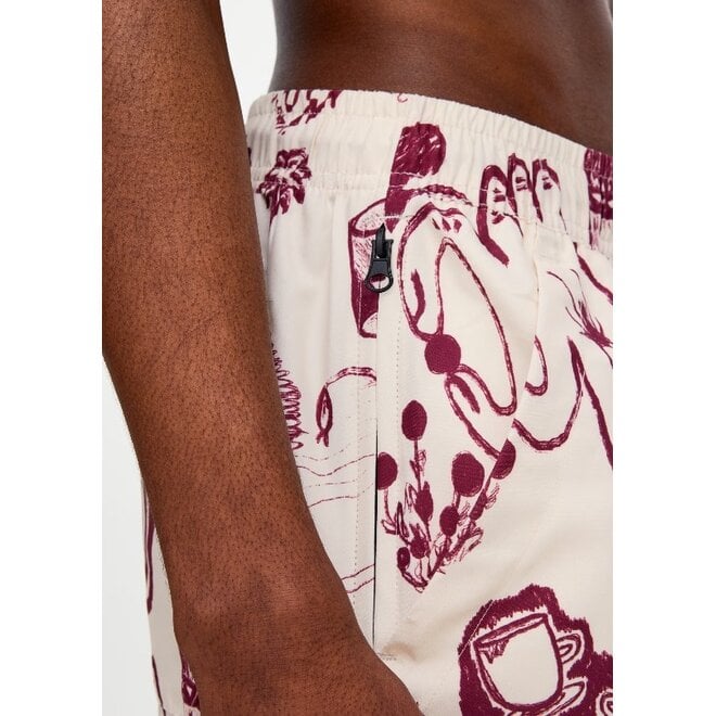 Cantina Swim Shorts in Red