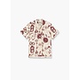 Cantina Linen Cuba Shirt in Red