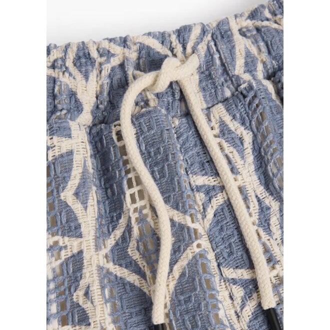 Arko Net Nicola Shorts in Blue