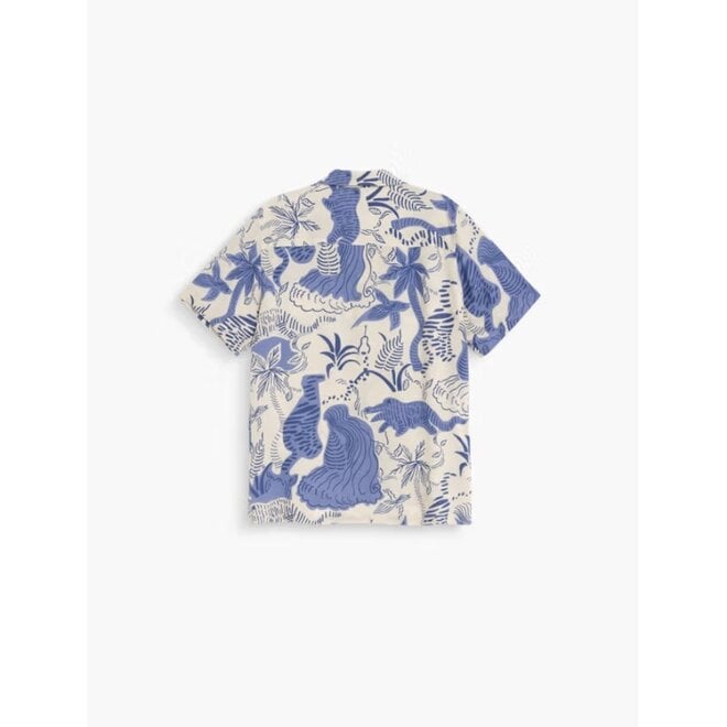 Mystea Rocco Shirt in Blue/White