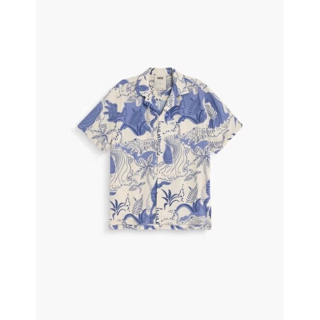 Mystea Rocco Shirt in Blue/White