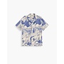 Mystea Rocco Shirt in Blue/White