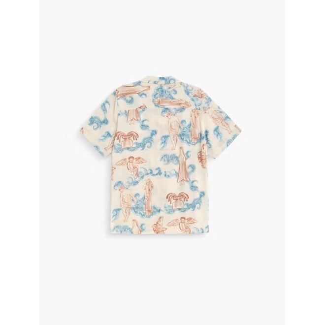 Lorien Rocco Shirt in White/Blue/Red