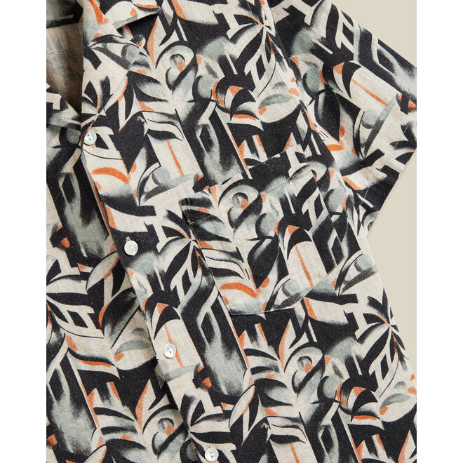 Viva Vacation Shirt in Black