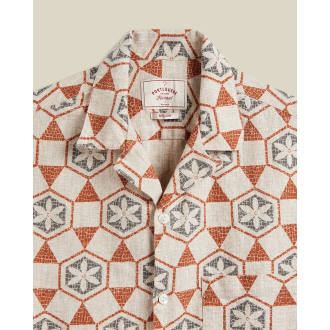 Pavement Vacation Shirt in Beige