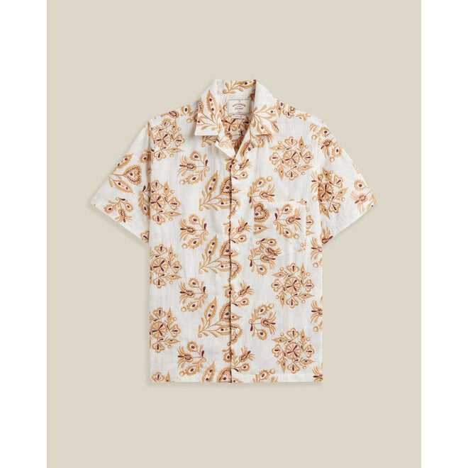 Victoria Vacation Shirt in Ecru