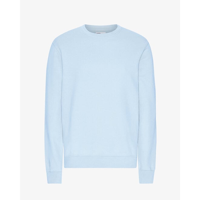 Classic Organic Crew in Polar Blue