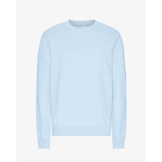 Classic Organic Crew in Polar Blue