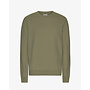 Classic Organic Crew in Dusty Olive