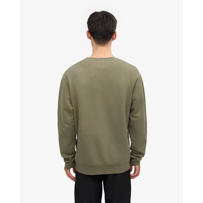 Classic Organic Crew in Dusty Olive