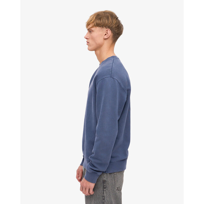 Classic Organic Crew in Neptune Blue