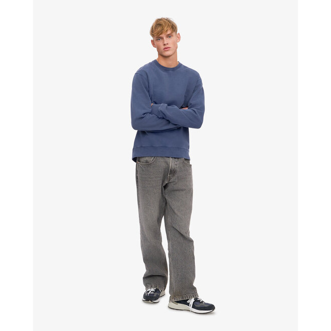 Classic Organic Crew in Neptune Blue