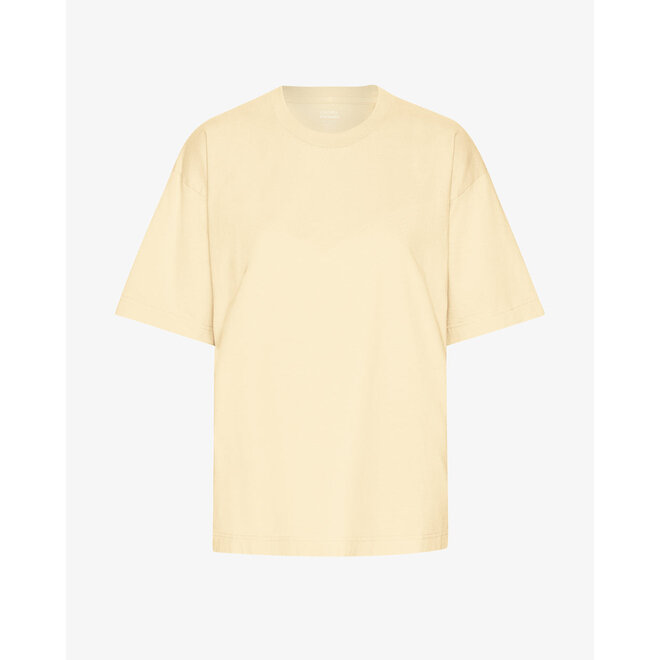 Oversized Organic T-Shirt in Soft Yellow