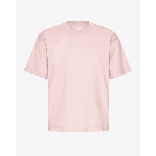 Oversized Organic T-Shirt in Faded Pink