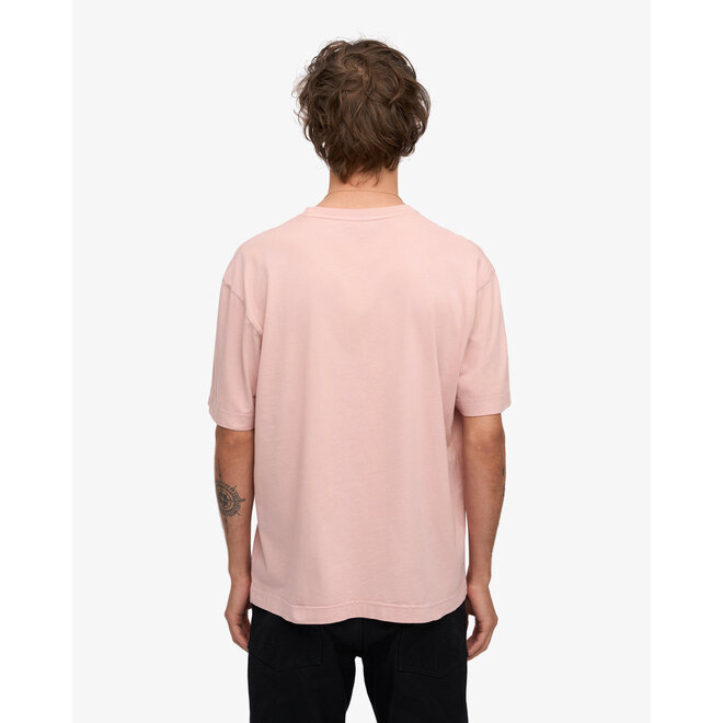 Oversized Organic T-Shirt in Faded Pink