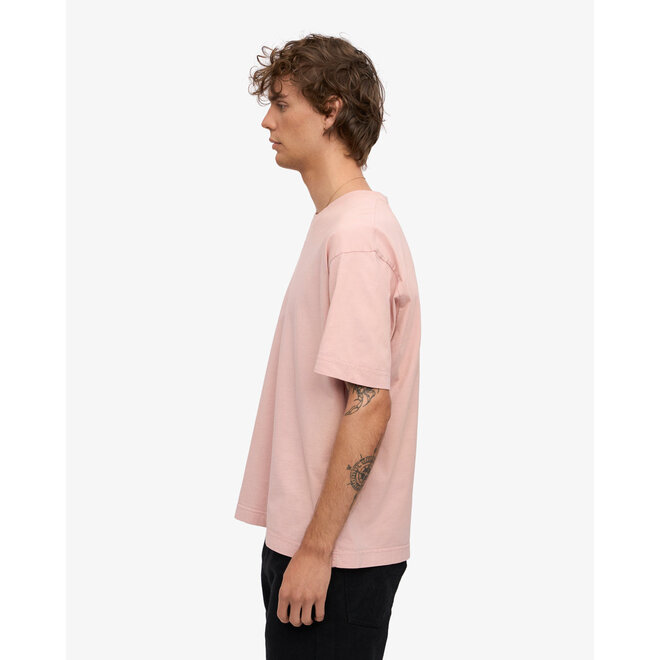 Oversized Organic T-Shirt in Faded Pink