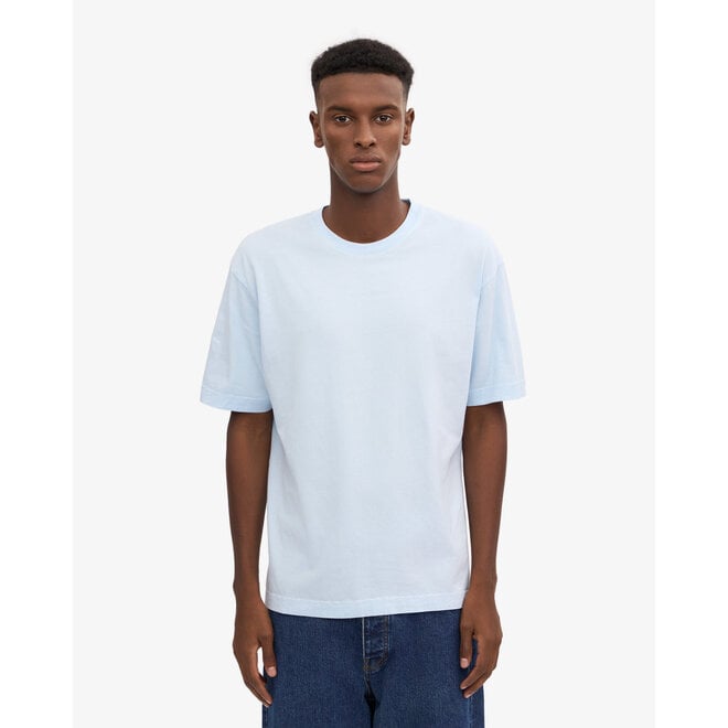 Oversized Organic T-Shirt in Polar Blue