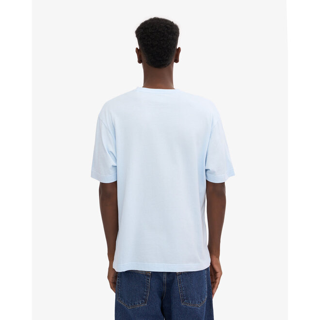 Oversized Organic T-Shirt in Polar Blue