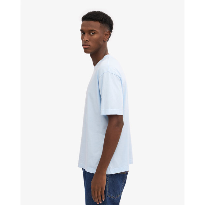 Oversized Organic T-Shirt in Polar Blue