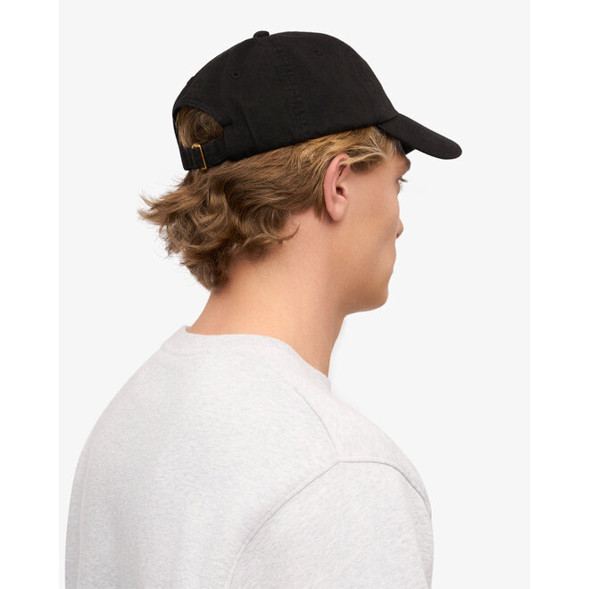 Organic Cotton Cap in Deep Black
