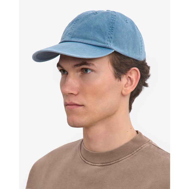 Organic Cotton Cap in Faded Indigo