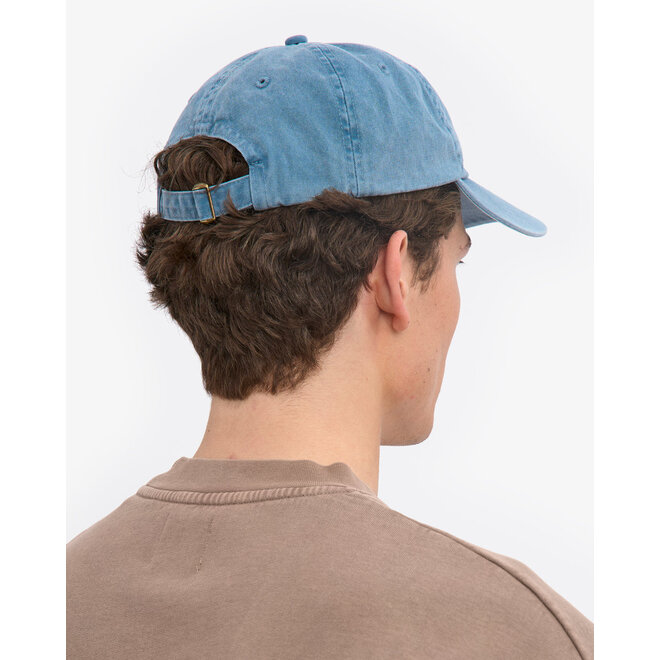 Organic Cotton Cap in Faded Indigo