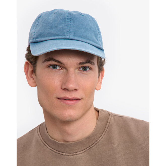 Organic Cotton Cap in Faded Indigo