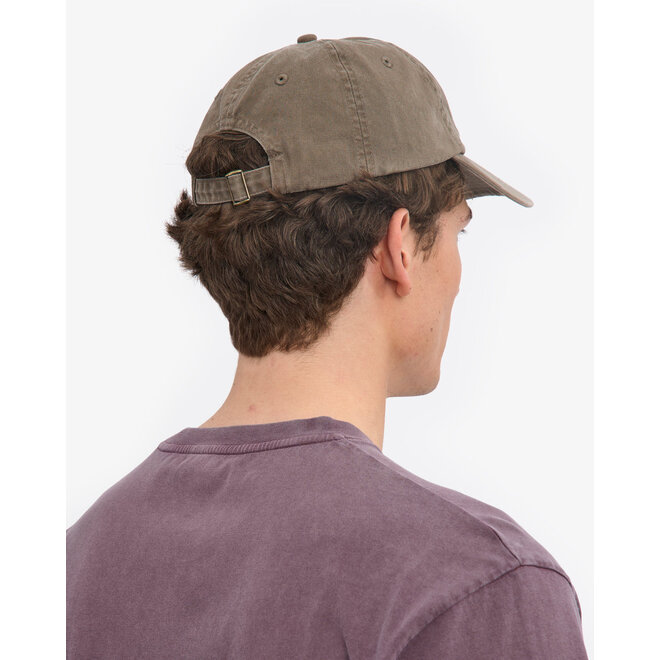 Organic Cotton Cap in Faded Khaki