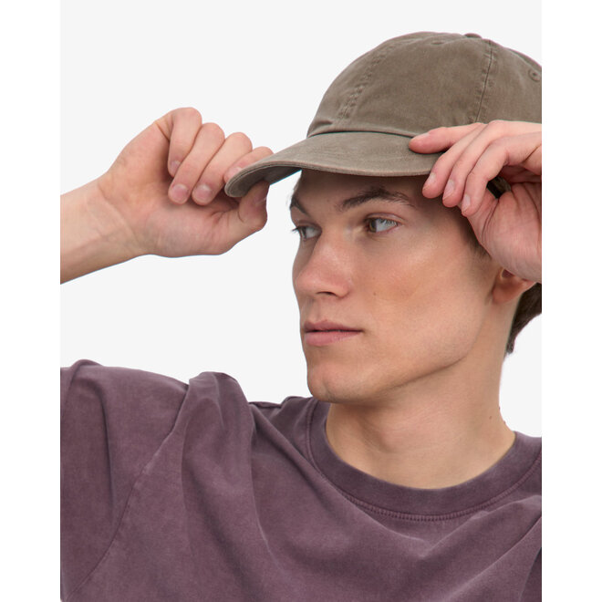 Organic Cotton Cap in Faded Khaki