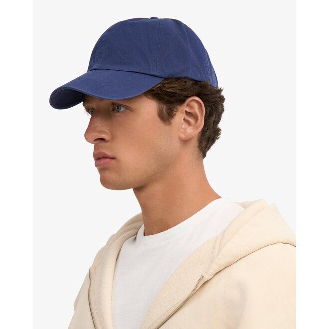 Organic Cotton Cap in Marine Blue