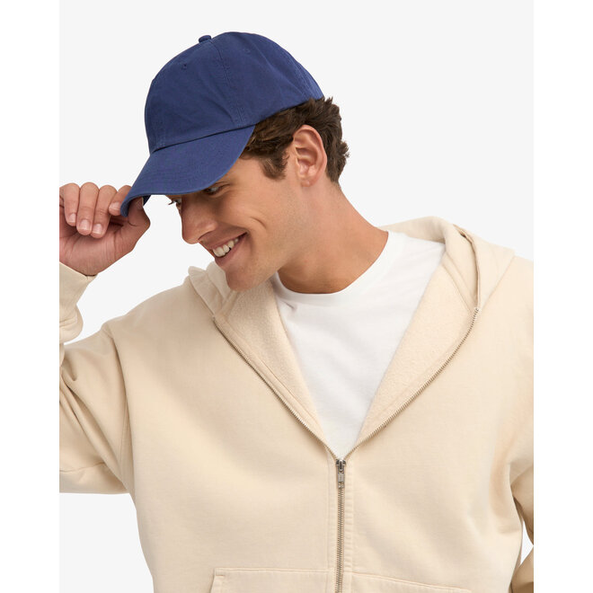 Organic Cotton Cap in Marine Blue