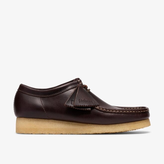 Wallabee in Dark Brown Leather