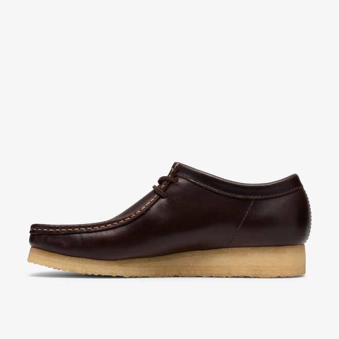 Wallabee in Dark Brown Leather