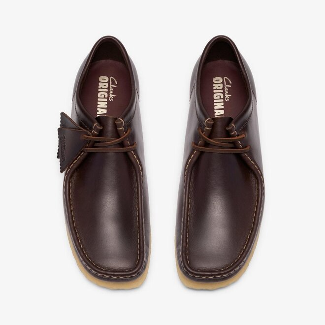 Wallabee in Dark Brown Leather