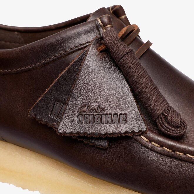 Wallabee in Dark Brown Leather