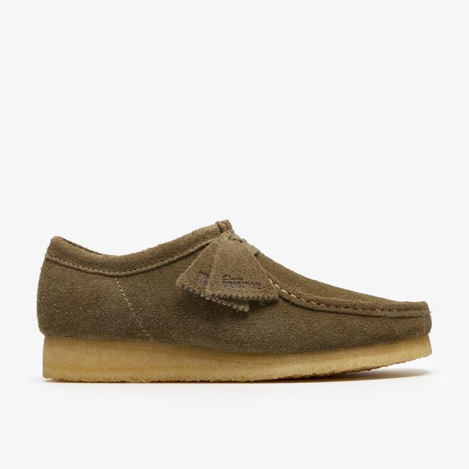 Wallabee in Smoke Grey Suede