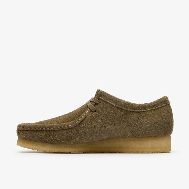 Wallabee in Smoke Grey Suede