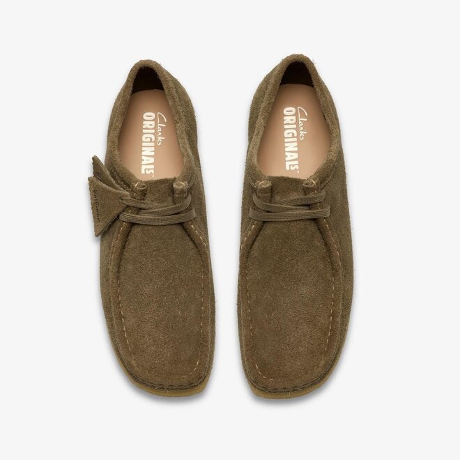 Wallabee in Smoke Grey Suede