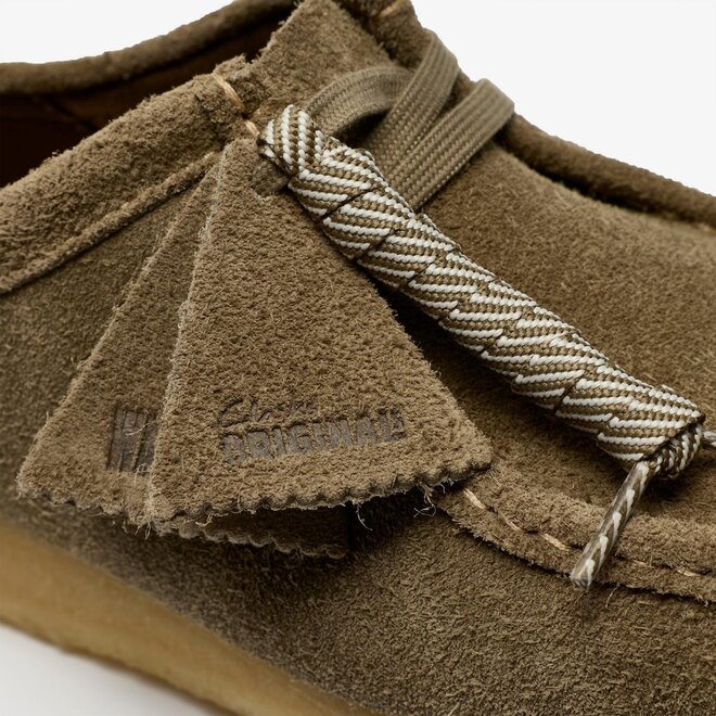Wallabee in Smoke Grey Suede