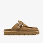 Meare Mocc in Dark Sand Suede