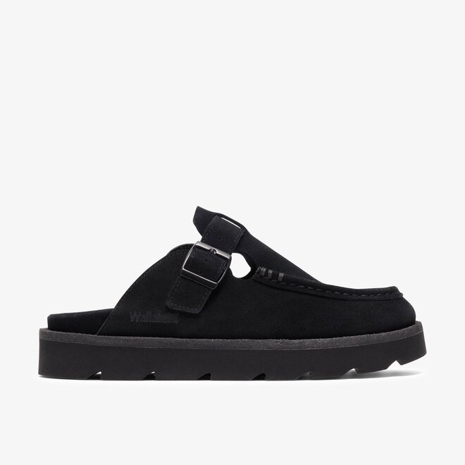 Meare Mocc in Black Suede