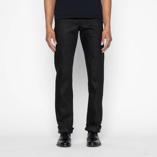 Weird Guy in Black Cobra Stretch Selvedge
