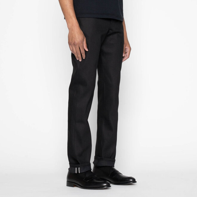 Weird Guy in Black Cobra Stretch Selvedge