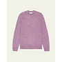 Soft Roundneck Knit in Oyster Rose Melange