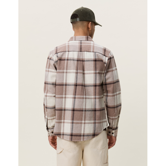 Check Flannel Shirt in Caribou